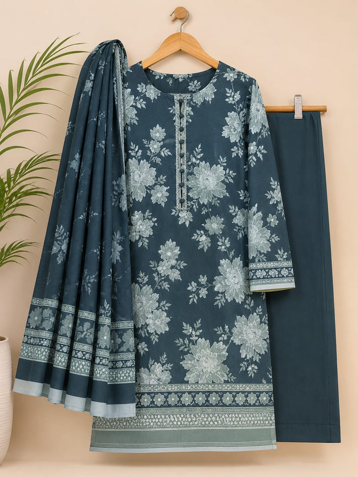 3 piece embroidered lawn suits