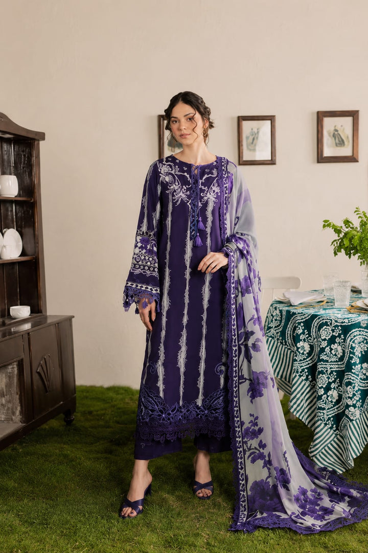 3-piece embroidered viscose women unstiched
