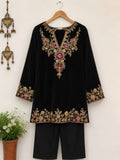 hand made dabka work embroidered suit/made to order