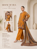 house of dua premium 3piece suit for woman/unstitched